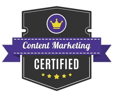 certified content marketer