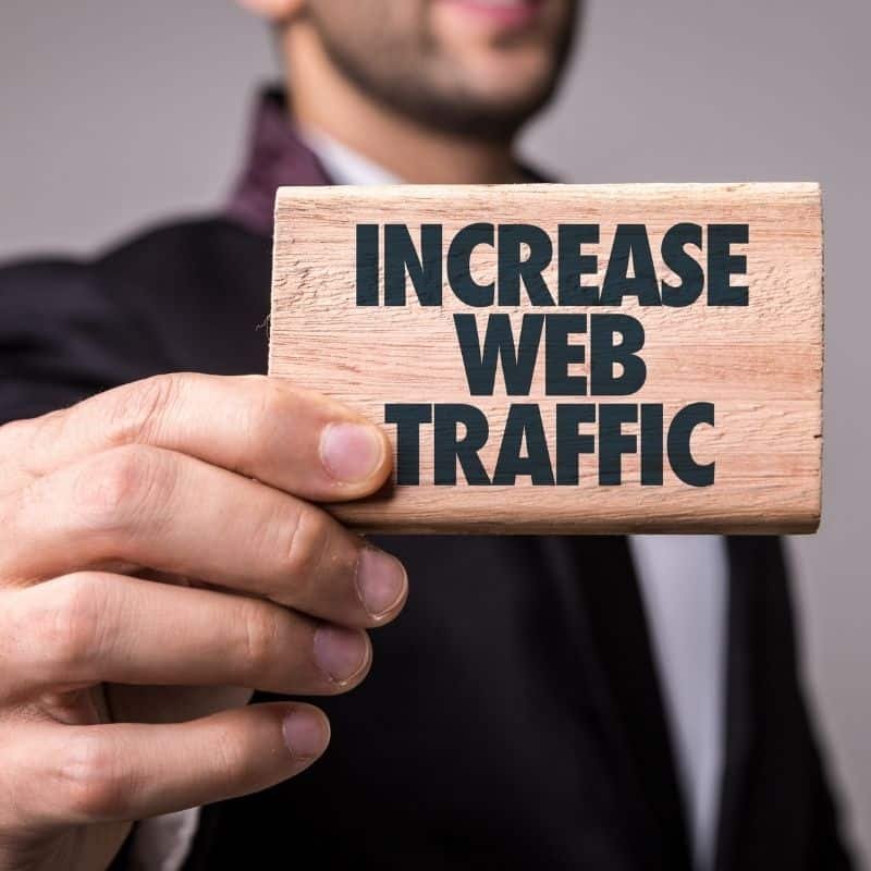 increase web traffic