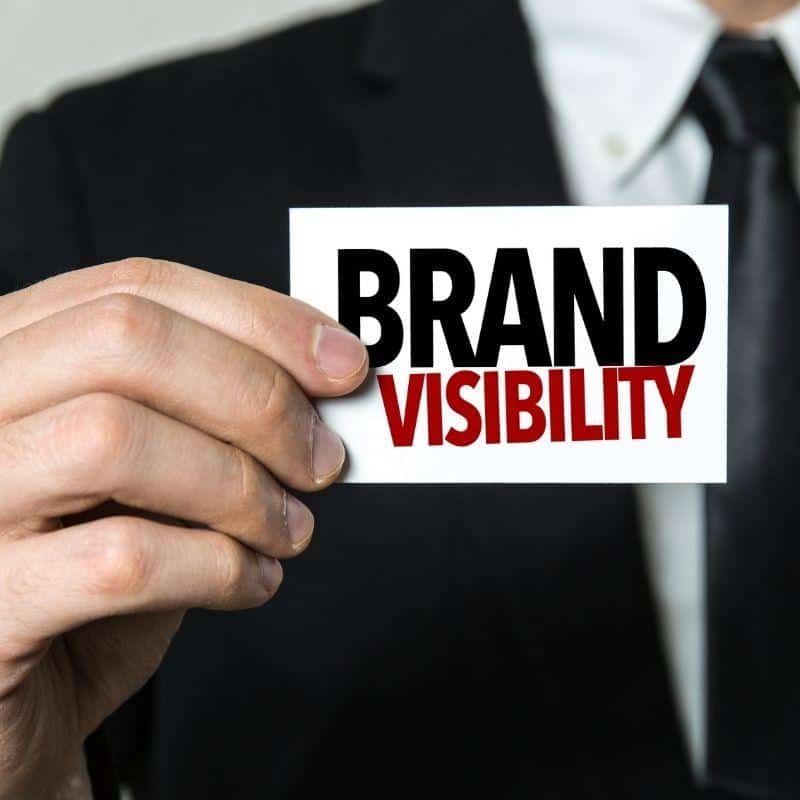 Improved brand visibility