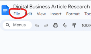 Competitor Blog Post Analysis Tool | Digital Business Google Doc