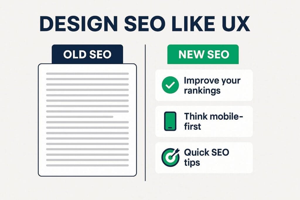 Stop Writing Seo Content - Start Designing It design seo like ux