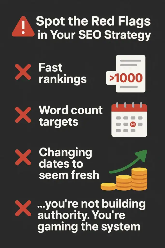 The Fast-Seo Lie That’s Costing You Money Spot the SEO Red Flags