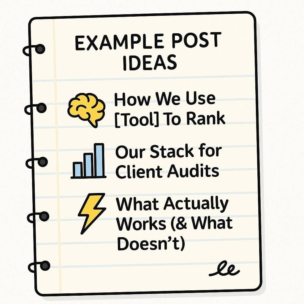 example post ideas